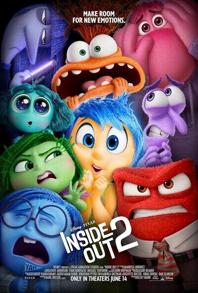 Inside Out 2 movie poster